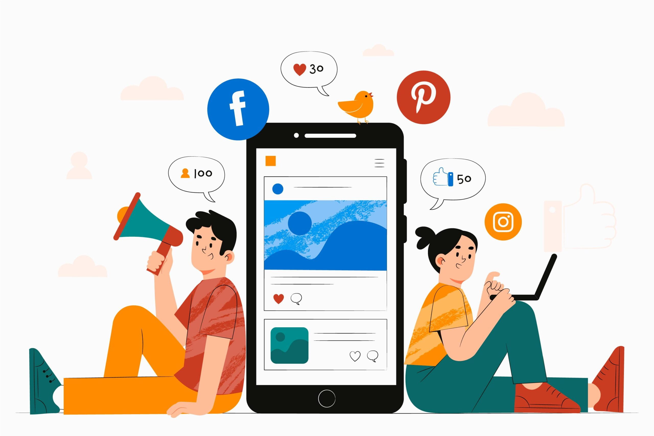 Social media marketing