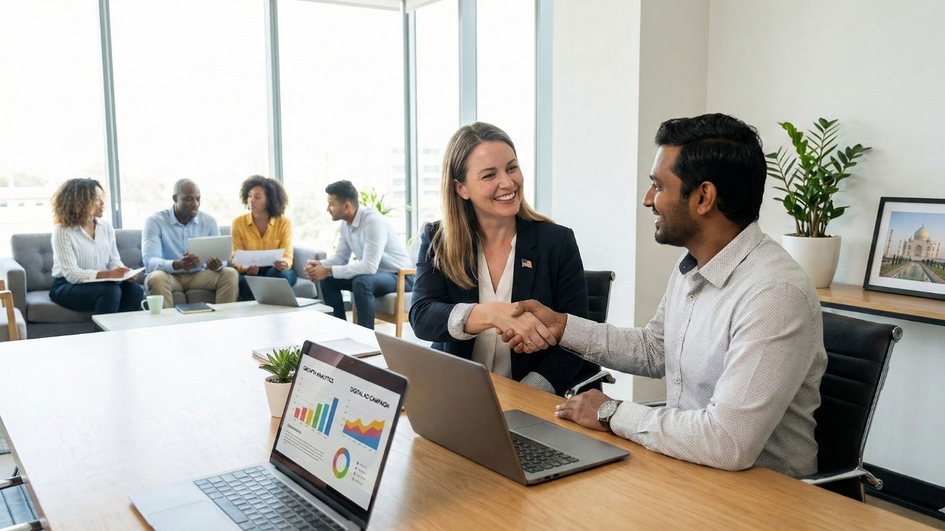 How Indian Digital Marketing Agencies Help USA Businesses Grow